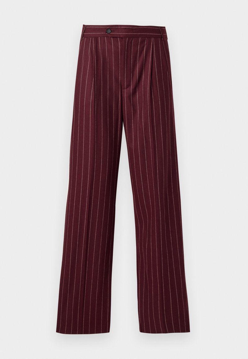 MAX&Co. Broek bordeauxrood