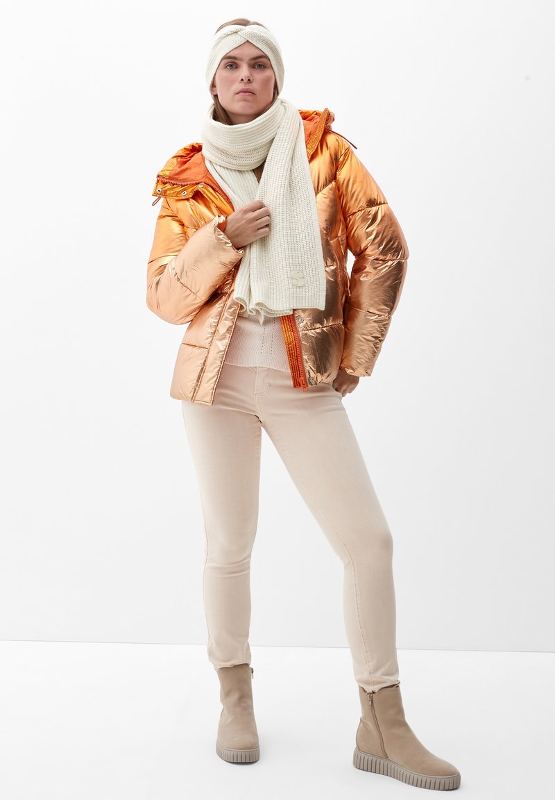 s.Oliver EN MAILLE DE MÉLANGÉE - Sjaal - off white