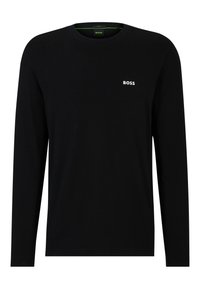 BOSS - TEE LONG - Hosszú ujjú felső - black Miniatűr kép 1