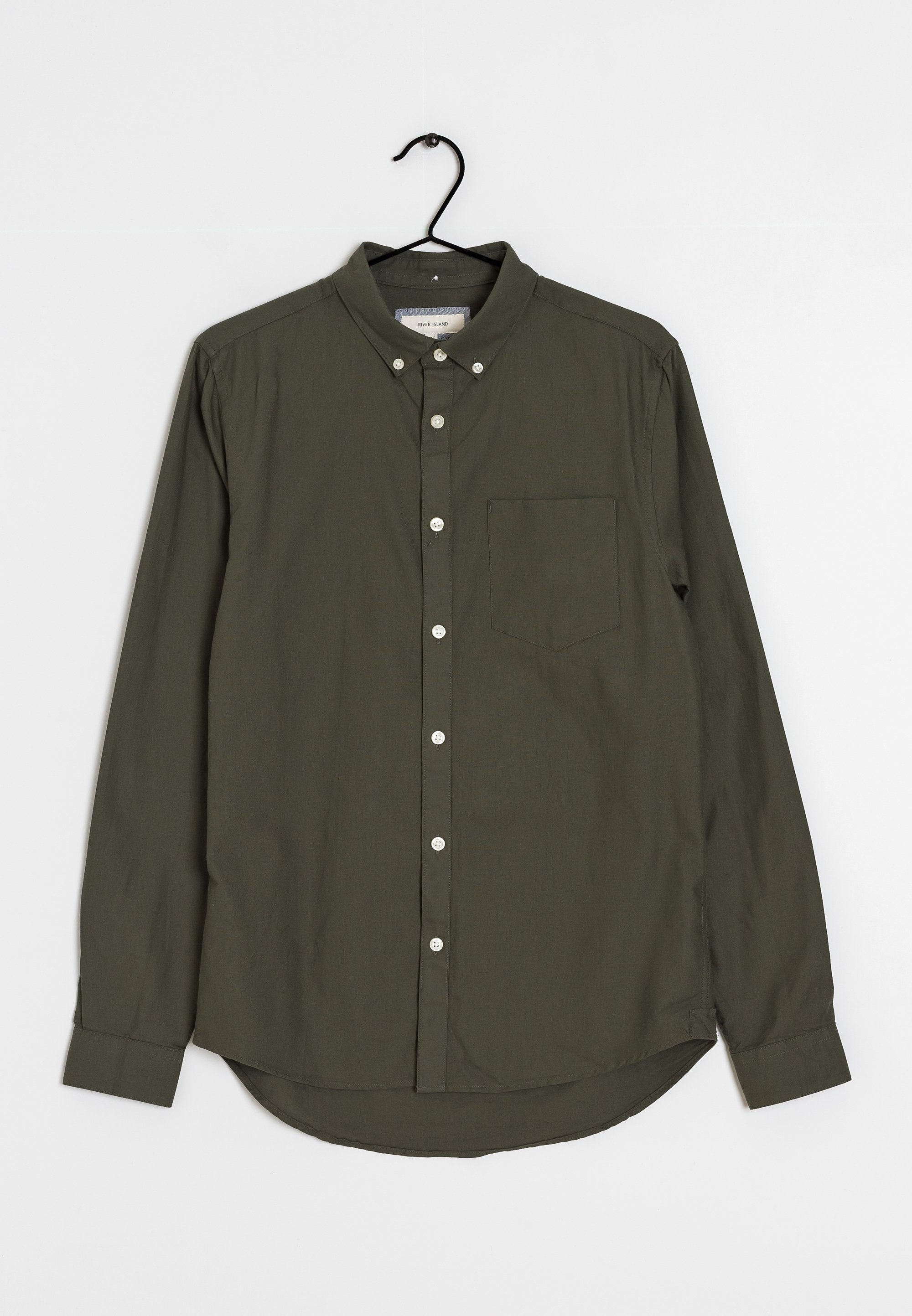 River Island Formal shirt green (Pre-owned)