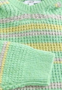 Next Pullover - green stripe