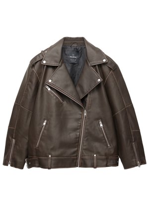 PULL&BEAR Blejzr - brown