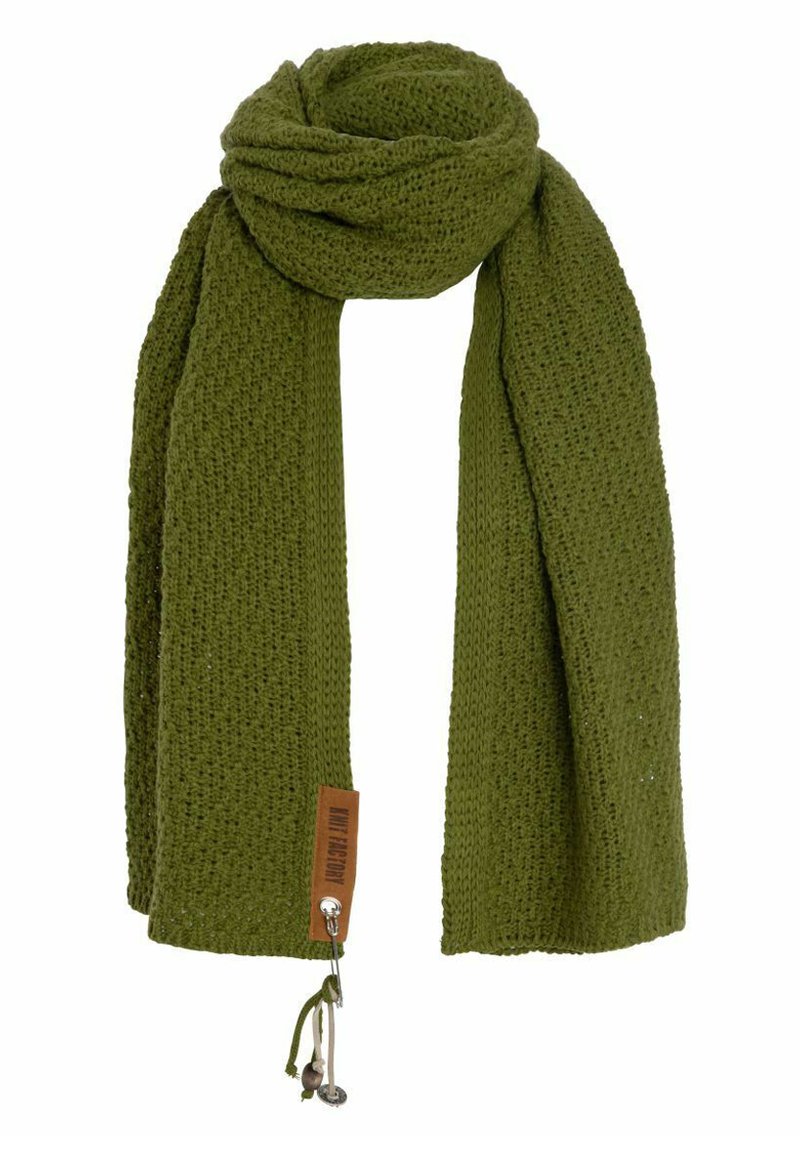 Knit Factory LUNA - Sjaal - moss green