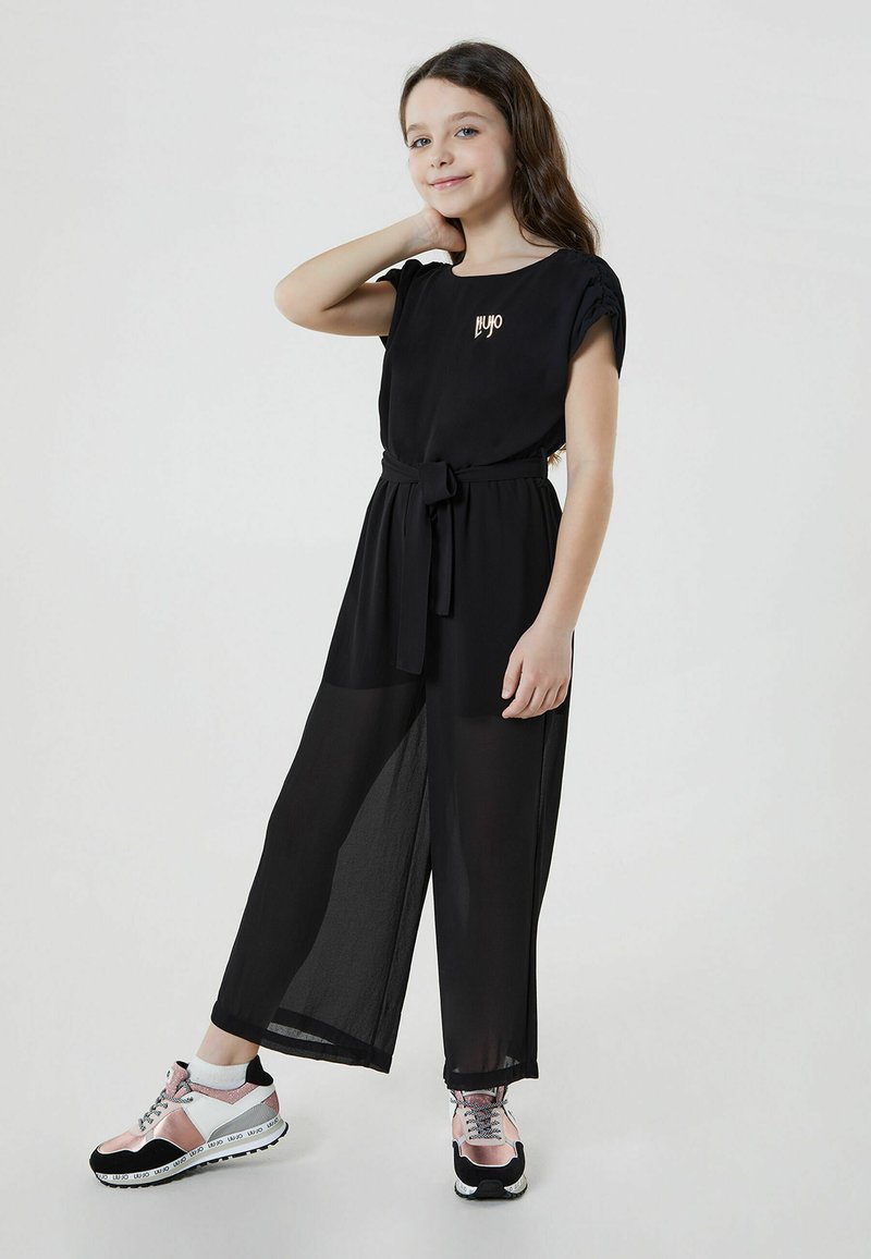 Kinder Jumpsuits & Playsuits | Liu Jo Kids Jumpsuit black/schwarz - FF87631 Kinder Jumpsuits & Playsuits | Liu Jo Kids Jumpsuit black/schwarz - FF87631