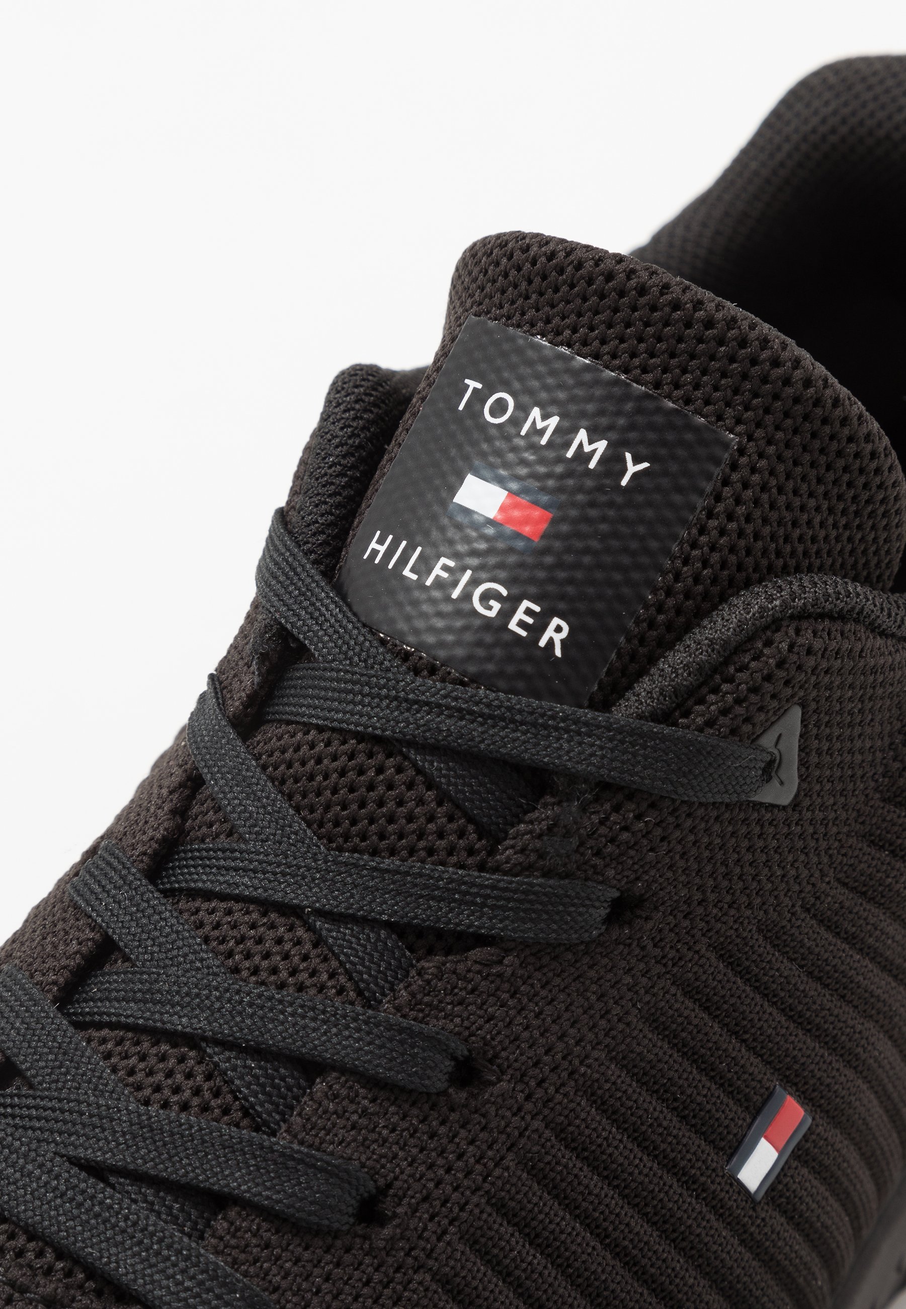 Tommy Hilfiger CORPORATE RUNNER - Baskets basses - black/noir - ZALANDO.FR