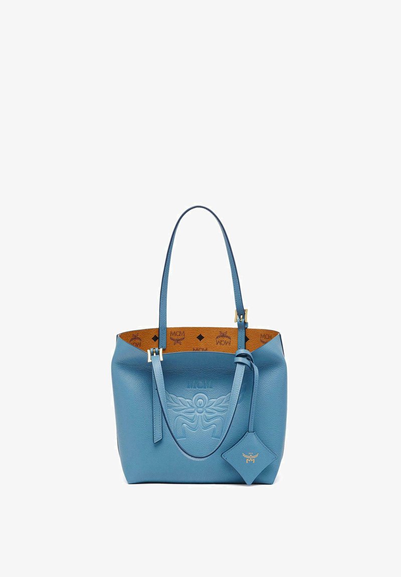 MCM HIMMEL MIT LOGOPRÄGUNG - Handtas - blue
