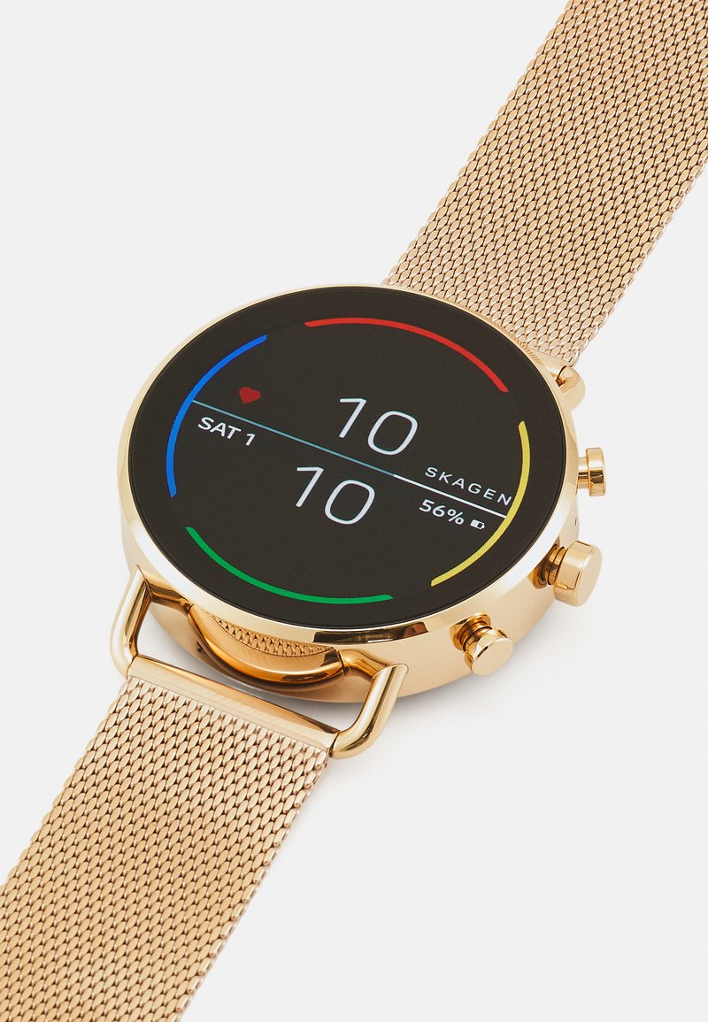 Arbeid geestelijke gezondheid kleermaker Skagen Connected FALSTER GEN 6 - Smartwatch - rose  gold-coloured/roségoudkleurig - Zalando.nl