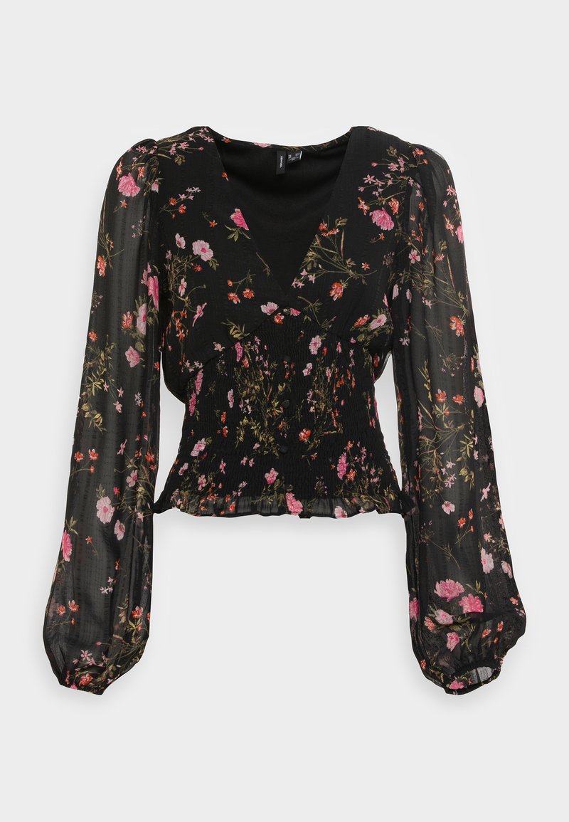 Vmrosa Ls Higneck Top Black