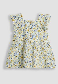 JoJo Maman Bébé REGULAR FIT - FRILL SHOULDER SET 2 PIECE  - Šorti - white floral