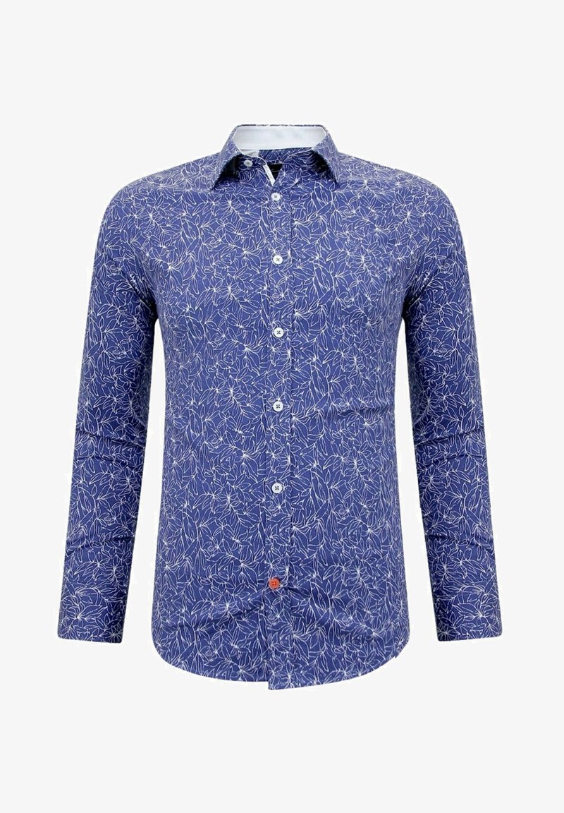 Local Fanatic BLOEMENPRINT 3085 - Overhemd - blue