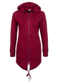 Urban Classics - Sweater met rits - red Miniatuurafbeelding 1
