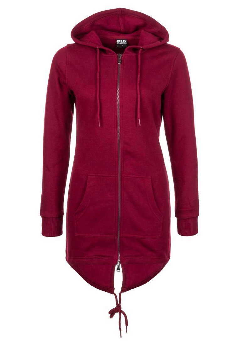 Urban Classics - Sweater met rits - red, Vergroten