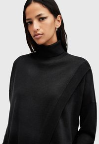 AllSaints BERN WRAP - Jumper - black
