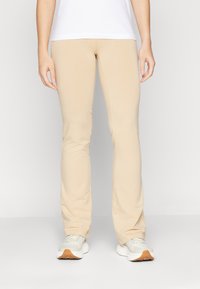 Champion - ICONS HIGH WAIST FLARE LEGGINGS - Leggings - tan Image miniature 1