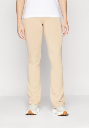 ICONS HIGH WAIST FLARE LEGGINGS - Trikoot - tan