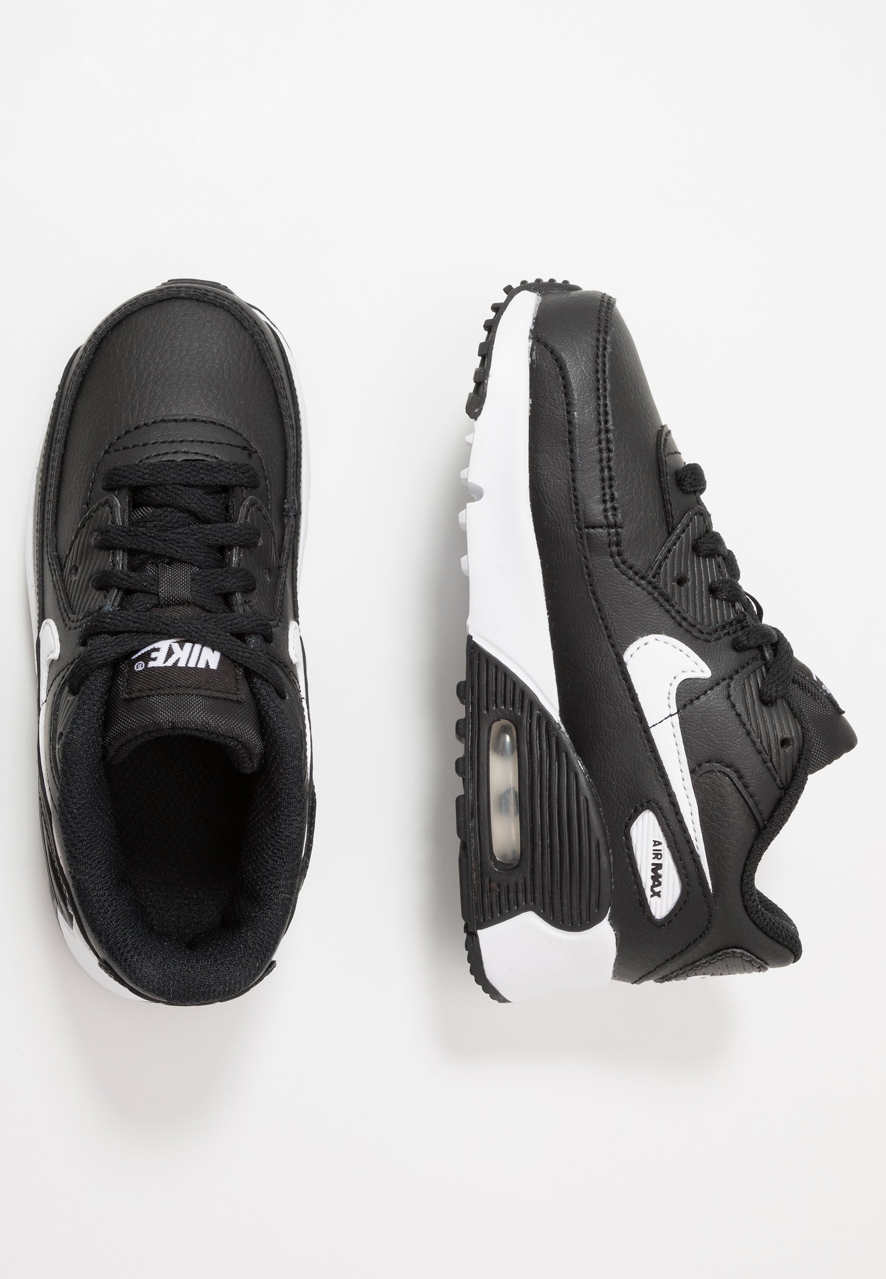 Nike Sportswear NIKE AIR MAX 90 LTR (TD) - Lauflernschuh - black/white/ schwarz