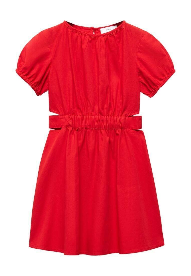 Mango Kids IOLANI - Robe de jour - rood/rouge - ZALANDO.FR