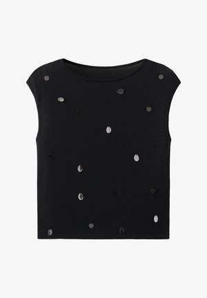Mango, ADULT - T-shirt imprimé - black