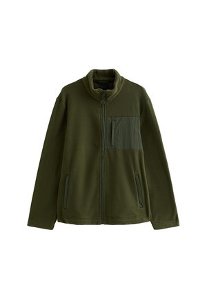 Giacca in pile - dark green