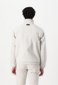 TOM TAILOR DENIM STAND UP COLLAR BLOUSON - Regnjakke / vandafvisende jakker - dusty putty grey