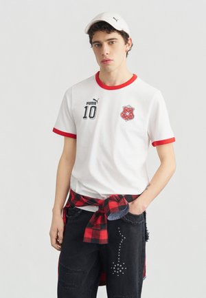FUTURE ARCHIVE RINGER  - Μπλουζάκι με στάμπα - puma white