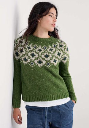 Maglione - green - helianthus cedar green mix