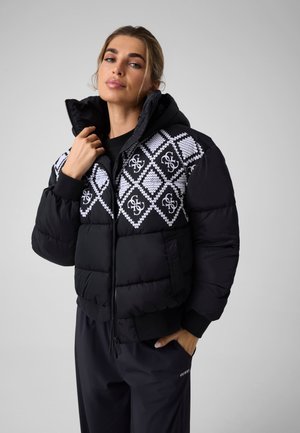 Guess, STEPPJACKE MIT LOGO - Veste d'hiver - schwarz