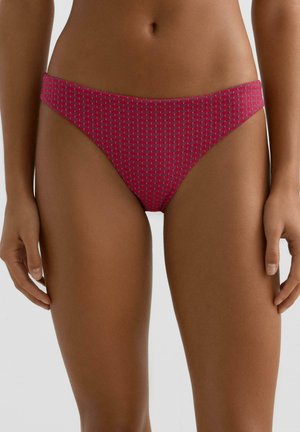 GEOMETRIC JACQUARD CLASSIC - Bikinibukser - pink