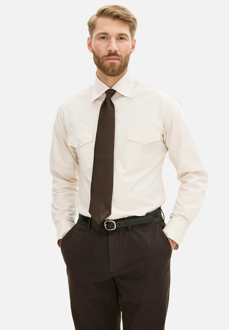 Oscar Jacobson Overhemd - soft beige