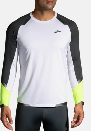 Brooks Notch Thermal 2.0 Mens White Running Top main image 1