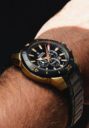 SPECIAL EDITION - Chronograaf - black gold