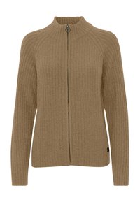 OXSAL - Strickjacke - tannin melange