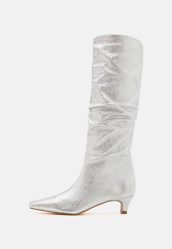 TILLIE - Boots - silver shimmer