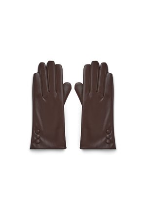 Guanti - marrone scuro