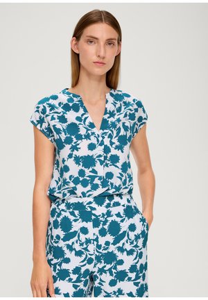 s.Oliver BLACK LABEL, Bluse - petrol