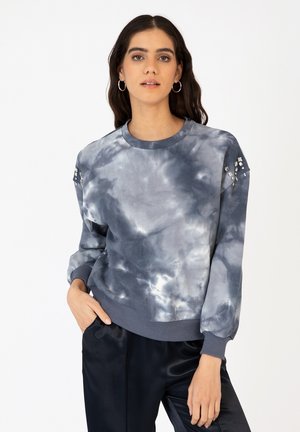AN'GE TIE AND DYE ANAKIN - Sweatshirt - bleu