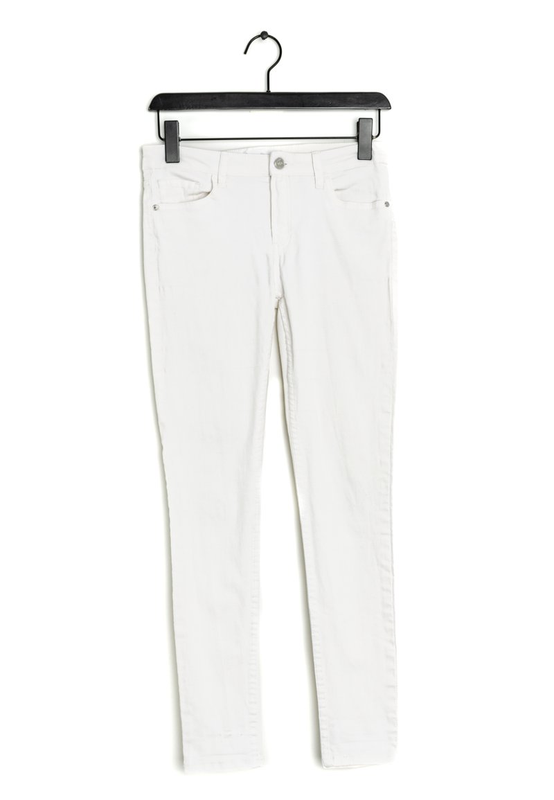 Mango Pantalon classique - white