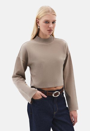 SHORT  - Trui - desert taupe
