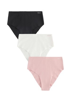 Next, 3 PACK - Alushousut - cream pink black