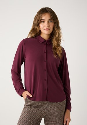 More & More SOFTE STRETCH - Overhemdblouse - ruby orchid