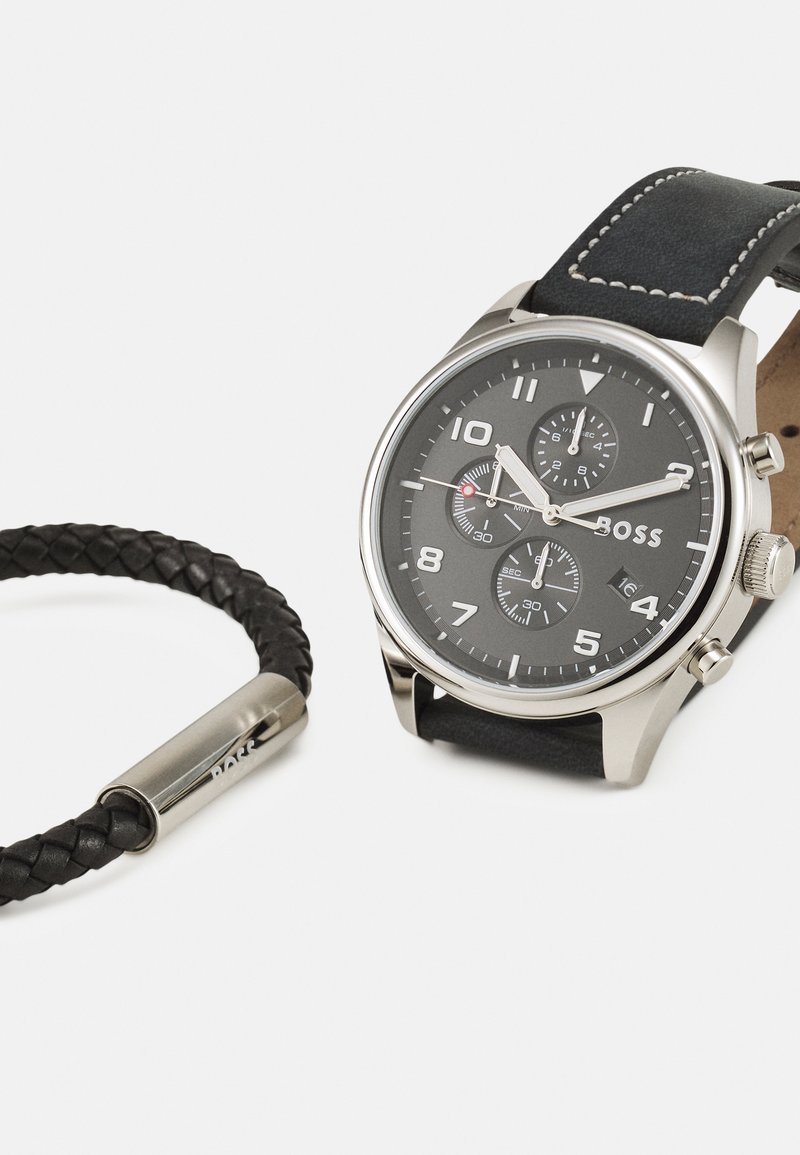 BOSS VIEW GIFT SET Watch black Zalando.de