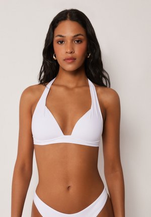 Calzedonia, PREMIUM FIT TRIANGLE - Bikinitop - white