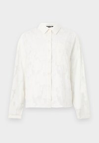 PCTIMMA SHIRT - Bluza s gumbima - cloud dancer