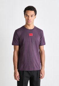 HUGO DIRAGOLINO - Tricou basic - open purple