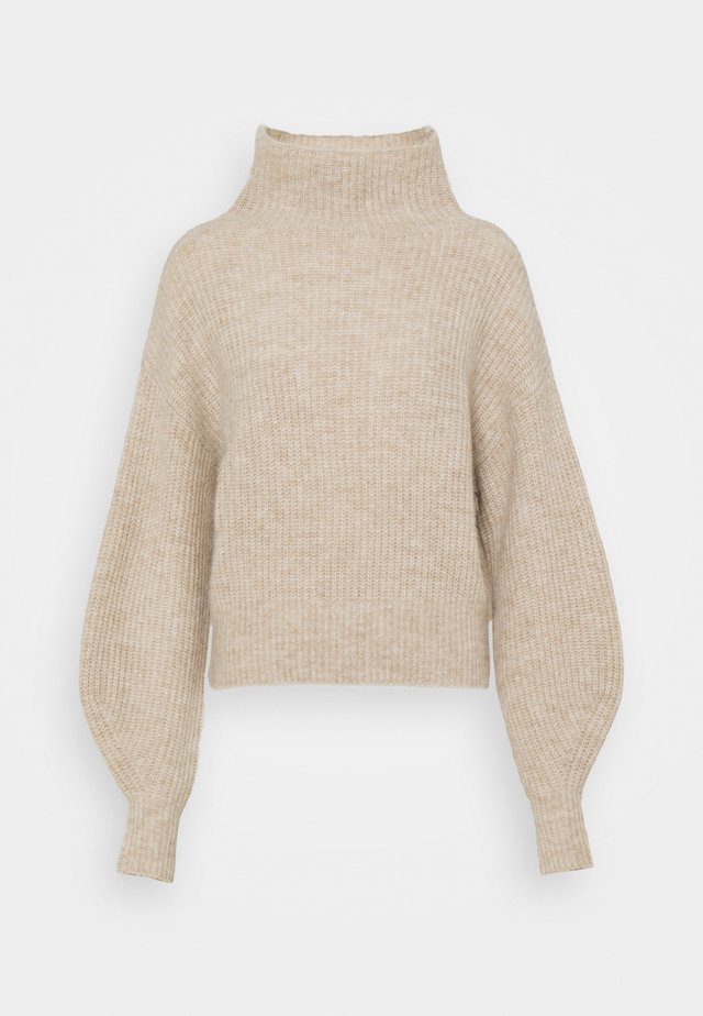 VERONA - Strickpullover - beige melange