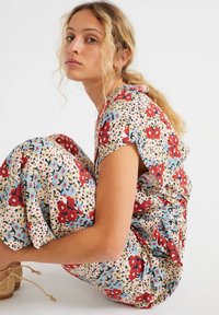 Thinking Mu MALAWI - Jumpsuit - small flowers