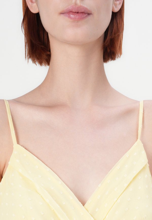 VMMELISA LAYER DRESS - Day dress - pale banana3