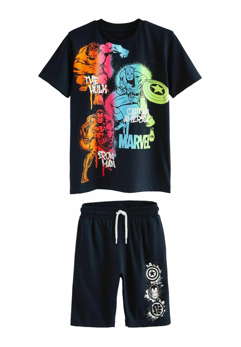 Next SHORT SLEEVE LICENSE AND SET - Trainingsbroek - navy