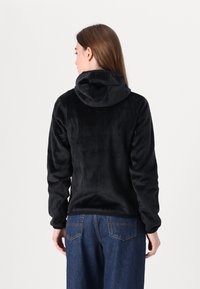 K-Way DOUBLE - Felpa con zip - black