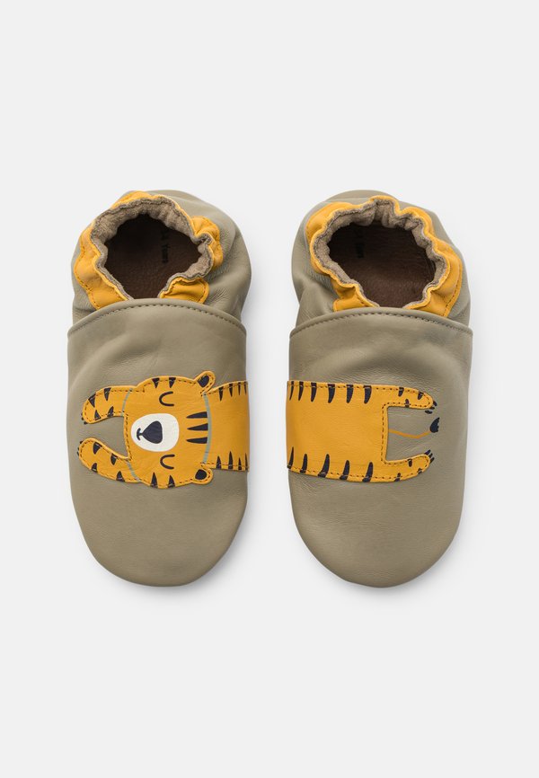 TIGER NAP - Geschenk zur Geburt - kaki